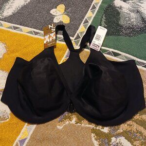 NWT Sweet Nothings Women's 42DD Smooth Fit Black Bra